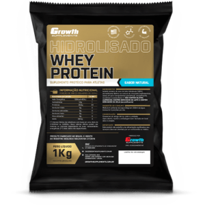 WHEY PROTEIN HIDROLISADO (1KG) (SABOR NATURAL) - GROWTH SUPPLEMENTS