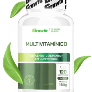 MULTIVITAMÍNICO VEGANO 120COMP - GROWTH SUPPLEMENTS