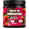 PASTA DE AMENDOIM SABOR CHOCOLATE COM MORANGO 500G