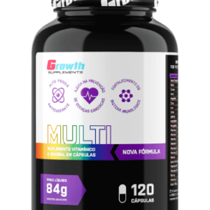 MULTIVITAMÍNICO (120 CÁPS) (NOVA FÓRMULA) - GROWTH SUPPLEMENTS