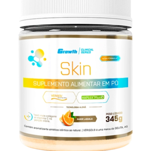 Growth Skin 345g (Colágeno tipo 1 + Colágeno VERISOL® + Ácido Hialurônico + Vitamina C) – Growth Supplements